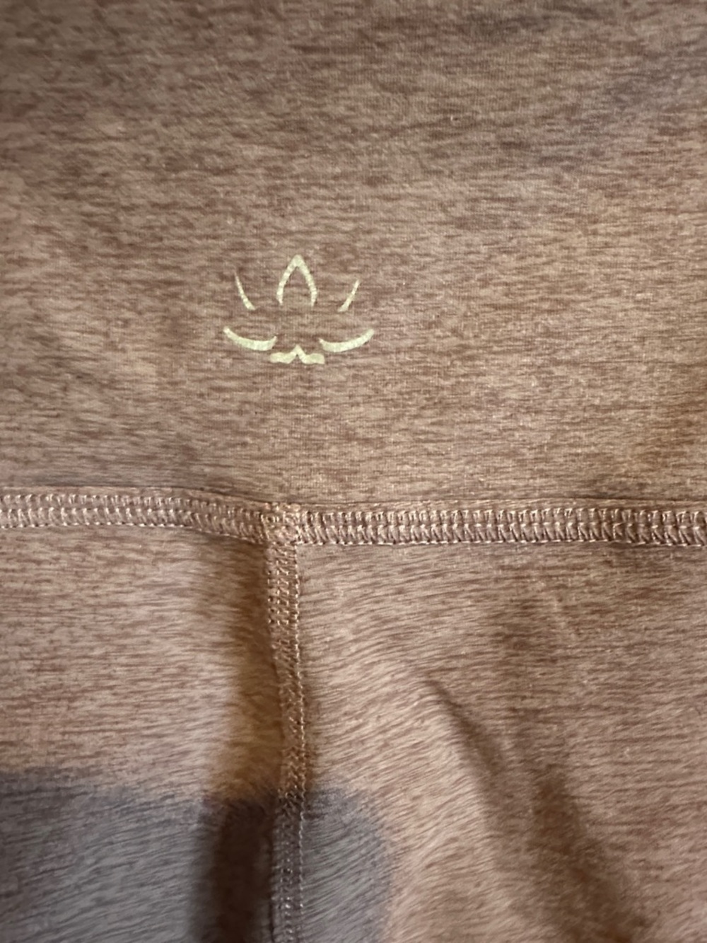 Beyond Yoga Spacedye Caught In The Midi High Waisted Legging Rose Brush Heather - Picture 6 of 9
